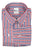 Blue and Red Check shirt, Forward Point collar, Round Cuff