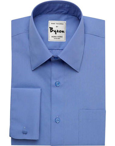 Blue Ink Shirt, Forward Point Collar, French Cuff