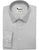 Light Grey Shirt, Forward Point Collar, Rounded Cuff