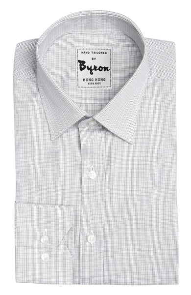Light grey hot sale check shirt