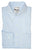 Lt Blue Solid Shirt, Button Down Collar, Angled Cuff