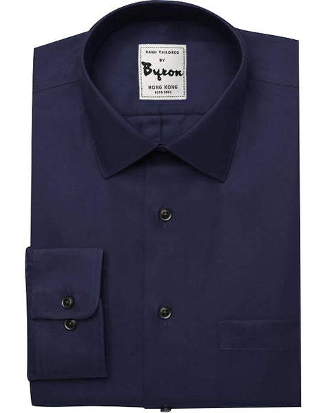 forward point collar dress shirt Black Solid Shirt, Forward Point Collar, Standard Cuff