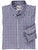 Navy and Lavender Gingham Check Shirt