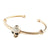 Rose Gold Plated Skull Bracelet