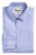 Royal Blue Gingham Shirt, Medium Spread Collar, Standard Cuff