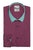 Wine & Aqua Collar with Check trim